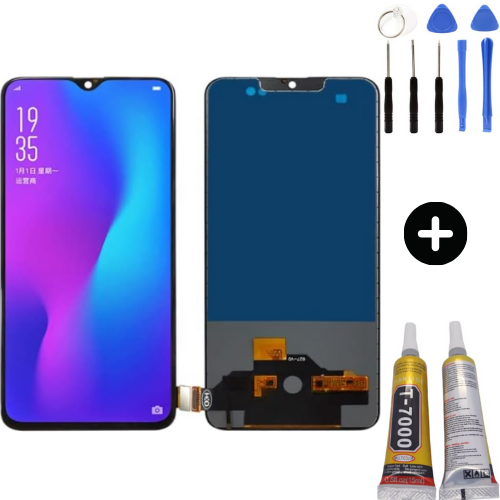 TE Oppo RX17 Pro HK Lcd Dokunmatik Ekran + Montaj Seti