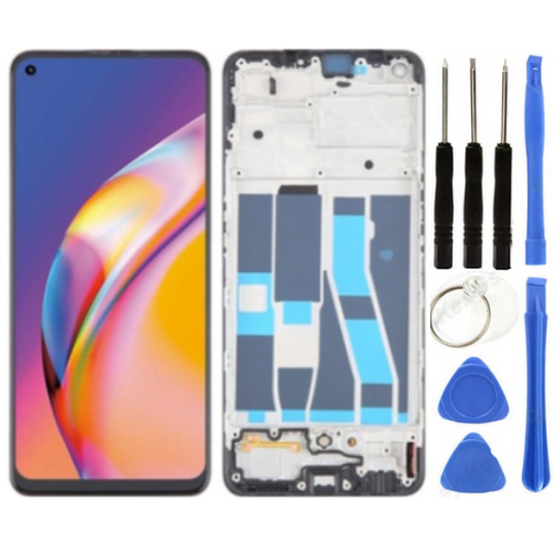 TE Oppo Reno 5 Lite Çıtalı HK Lcd Dokunmatik Ekran + Tamir Seti