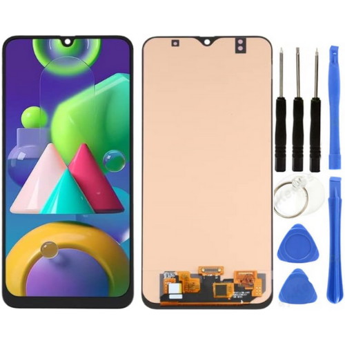 TE Samsung M21 M215 Uyumlu OLED Lcd Ekran + Tamir Seti