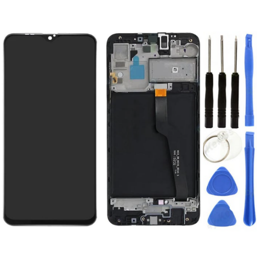 TE Samsung M10 M105 Uyumlu Çıtalı Lcd Ekran + Tamir Seti
