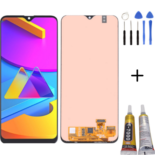 TE Samsung M10s M107 Uyumlu OLED Lcd Ekran + Montaj Kiti