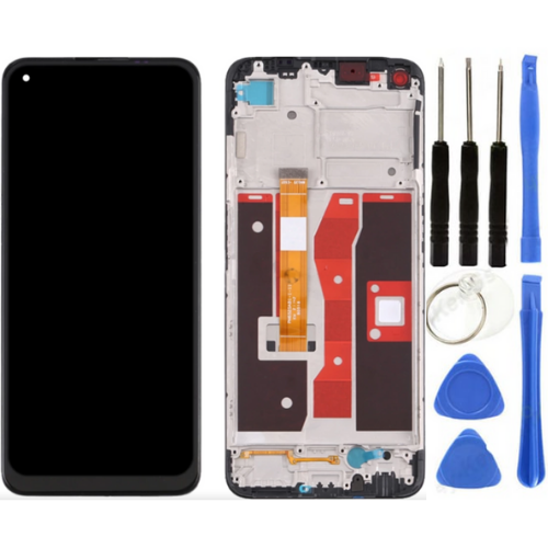 TE Oppo A55 4G Çıtalı A Kalite Lcd Dokunmatik Ekran + Tamir Seti