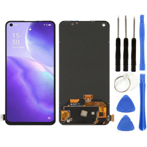 TE Oppo Reno 5 Lcd Dokunmatik Ekran + Tamir Seti