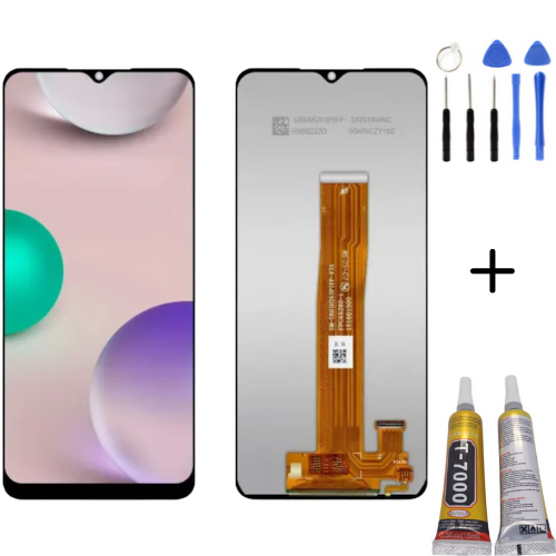 TE Samsung M02 M022 Uyumlu Lcd Ekran Servis + Montaj Kiti