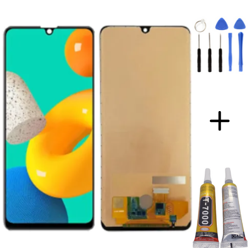 TE Samsung M32 M325 Uyumlu OLED Lcd Ekran + Montaj Kiti