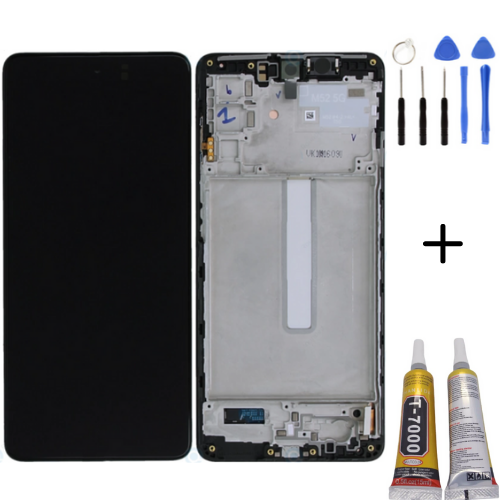TE Samsung M52 5G M526 Uyumlu Çıtalı A Kalite Lcd Ekran Full Set