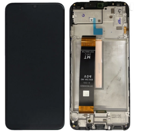 TE Samsung M13 M135 Uyumlu Çıtalı Lcd Ekran Dokunmatik 
