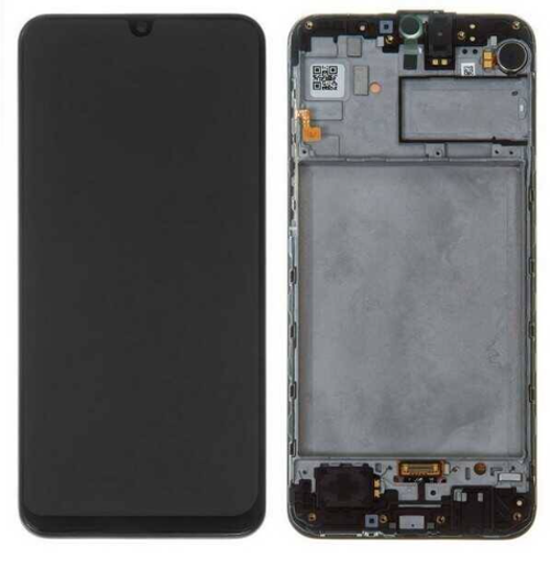TE Samsung M21 M215 Uyumlu Çıtalı Lcd Ekran Dokunmatik