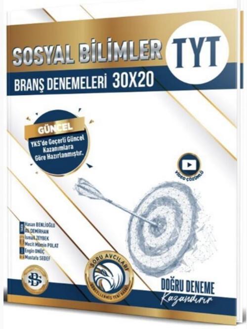 Bilgi Sarmal Yayınları TYT Sosyal Bilimler Branş Denemeleri