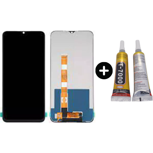 Realme C11 Rmx2185 Uyumlu OLED Lcd Ekran Dokunmatik + B7000
