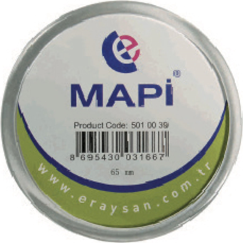 ŞEFFAF İĞNELİ İSİMLİK (YUVARLAK) K07 24X24 25Lİ PAKET