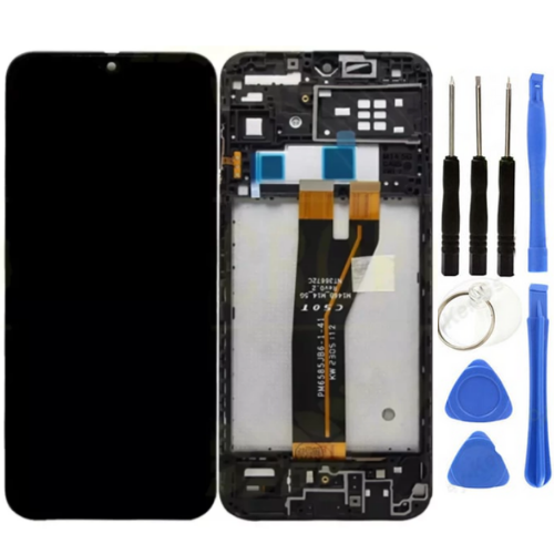TE Samsung M14 5G M146 Uyumlu Çıtalı Lcd Ekran + Tamir Seti