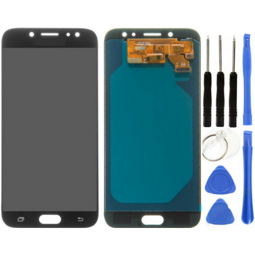 TE Samsung J7 Pro J730 Uyumlu OLED Lcd Ekran Siyah + Tamir Seti