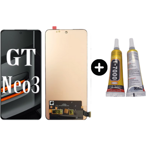 Realme GT Neo 3 Uyumlu Lcd Ekran Dokunmatik + B7000