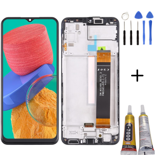 TE Samsung M33 M336 Uyumlu Çıtalı Lcd Ekran Servis + Montaj Kiti
