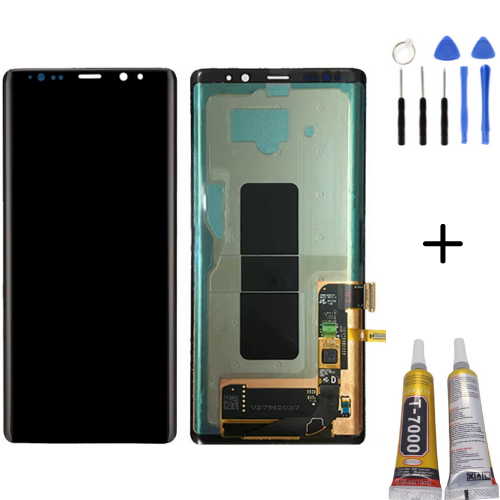 TE Samsung Note 8 N950 Uyumlu Lcd Ekran + Montaj Seti