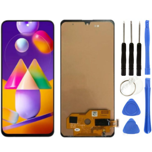 TE Samsung M31s M317 Uyumlu Lcd Ekran Servis + Tamir Seti