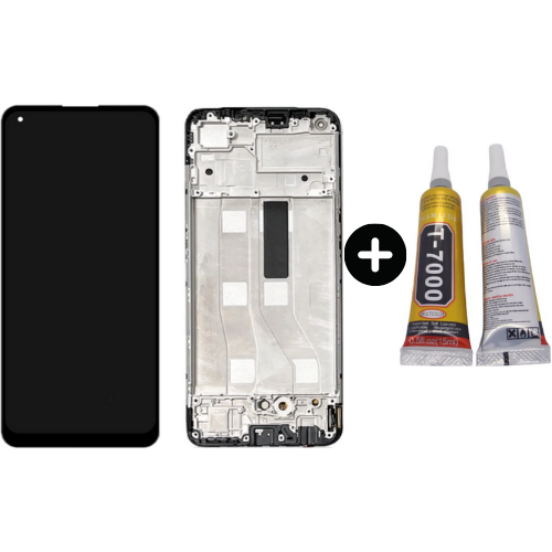 TE Oppo A74 4G Çıtalı A Kalite Lcd Dokunmatik Ekran + B7000