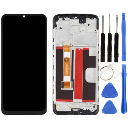 TE Oppo A9 2020 Çıtalı HK Lcd Dokunmatik Ekran + Tamir Seti