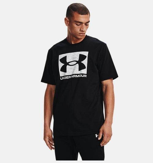 UA ABC CAMO BOXED LOGO SS Erkek T-Shirt