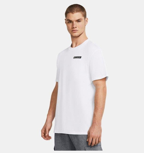 UA HW Armour Label SS Erkek T-Shirt