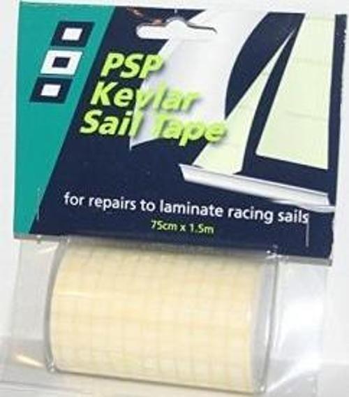 Kevlar yelken tamir bandı. 7,5 cm×1,5 mt.