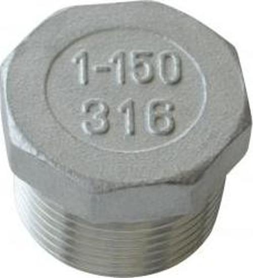 Kör Tapa. AISI 316 Paslanmaz çelik 1 1/2"