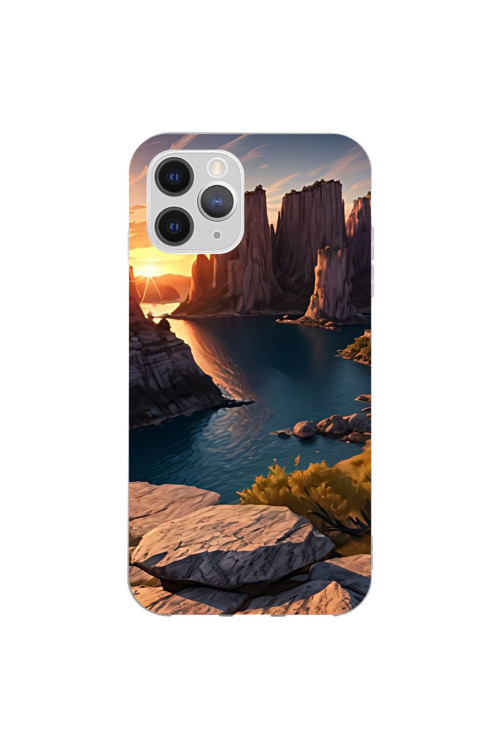 İphone 8 Plus Kaplama Doğa Suluboya