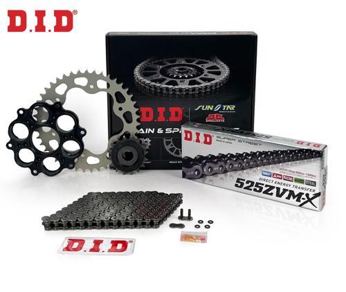 ZİNCİR DİŞLİ SETİ DUCATI DIAVEL S (1260 cc) (2018-2020) / DUCATI / DIAVEL S / 1260cc / ZİNCİR: DID-525ZVM-X (Çelik)-112