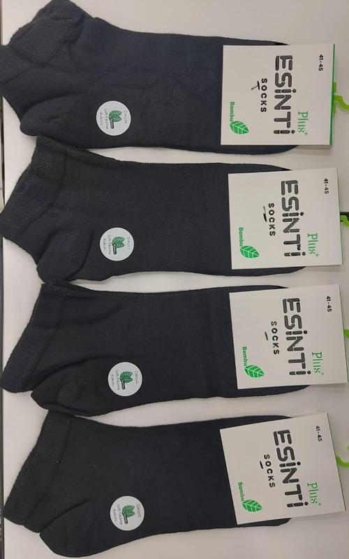 ERKEK BAMBU PATİK ÇORAP 12 ADET