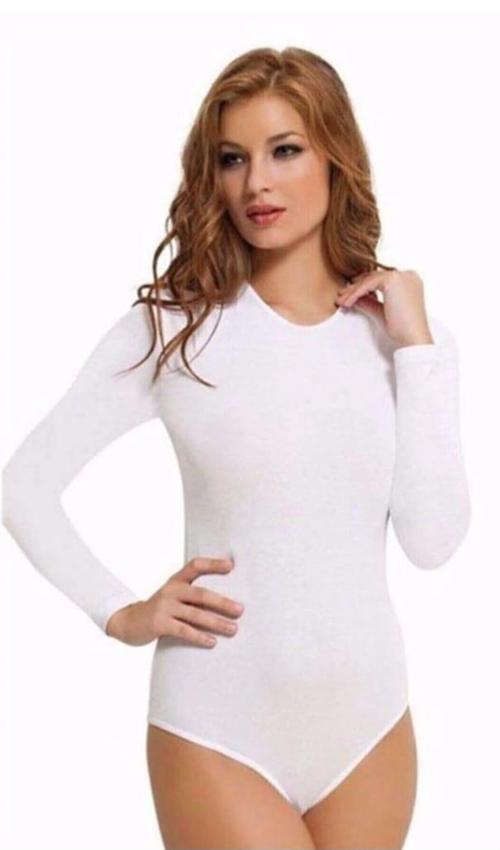 6183 BAYAN UZUN KOLLU ÇITÇITLI BODY 6 ADET