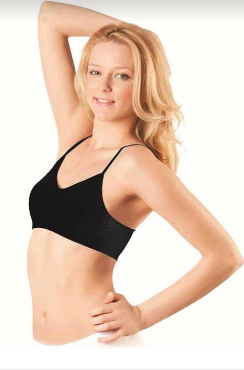 770 ( B-01 ) BAYAN İP ASKILI DİKİŞSİZ PEDLİ BÜSTİYER 3 ADET