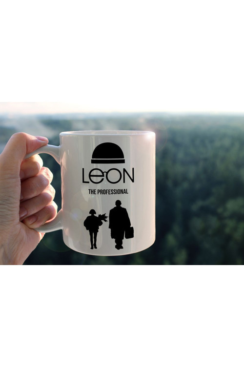 Leon The Professional Baskılı Seramik Kahve Çay Kupası