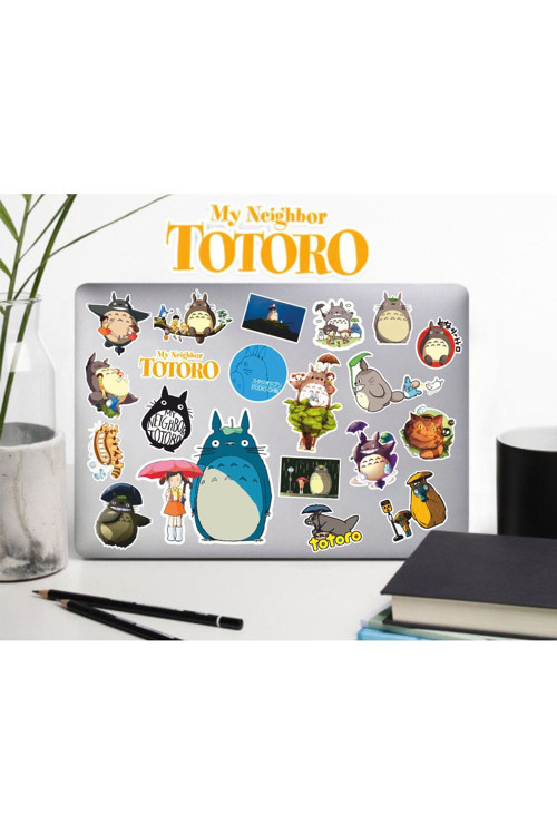 Komşum Totoro Sticker Seti | Laptop Ajanda Notebook Tablet Telefon Defter Etiket Bullet Journal