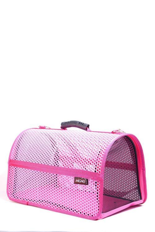 Flybag Voyager Fileli Model Kedi Köpek Taşıma Çantaları - Pembe