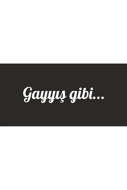Gayyış Gibi Araç, Araba, Oto, Motorsiklet, Kask, Laptop, Cam Sticker 20X4 Cm