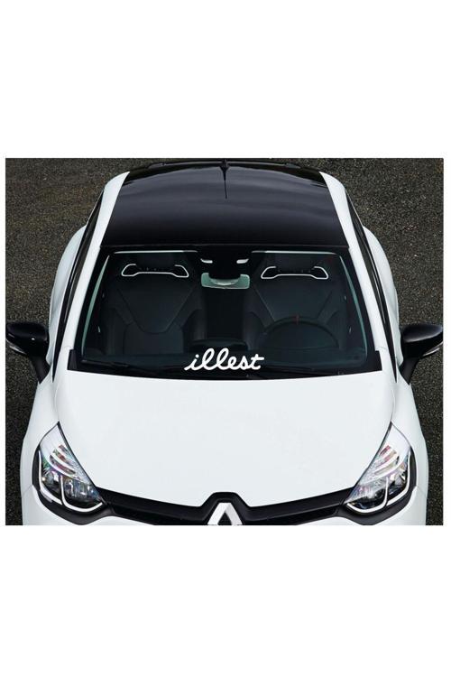 Hediyene Bak İllest Araç, Araba, Oto, Motorsiklet, Kask, Laptop, Cam Sticker 36X10 Cm