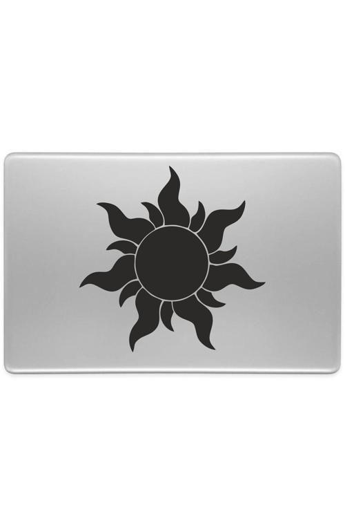 Hediyene Bak Güneş Sticker Araba, Motorsiklet, Laptop, Cam Sticker 18X18 Cm
