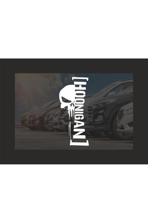 Hediyene Bak Hoonigan Araç, Araba, Oto, Motorsiklet, Kask, Laptop, Cam Sticker 17,5X7,5 Cm