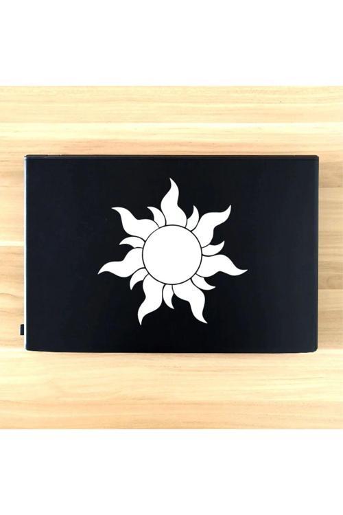 Hediyene Bak Güneş Sticker Araba, Motorsiklet, Laptop, Cam Sticker 18X18 Cm