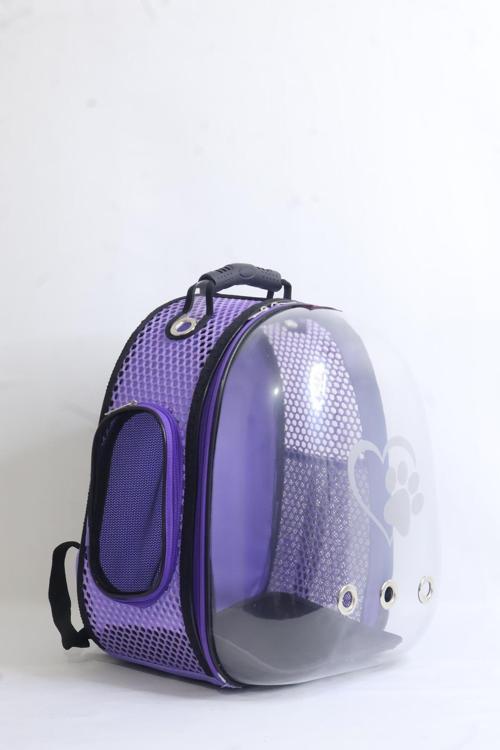 Nexus Astronot Model Kedi Köpek Taşıma Çantaları - Mor