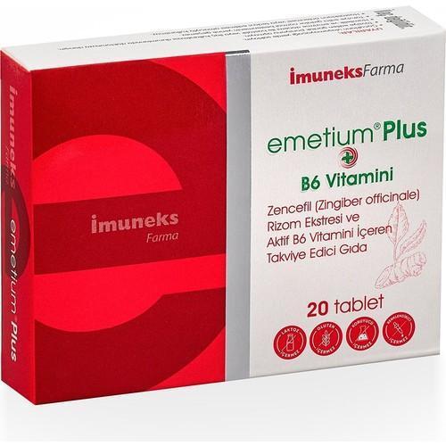 Emetıum Plus 20 Tablet