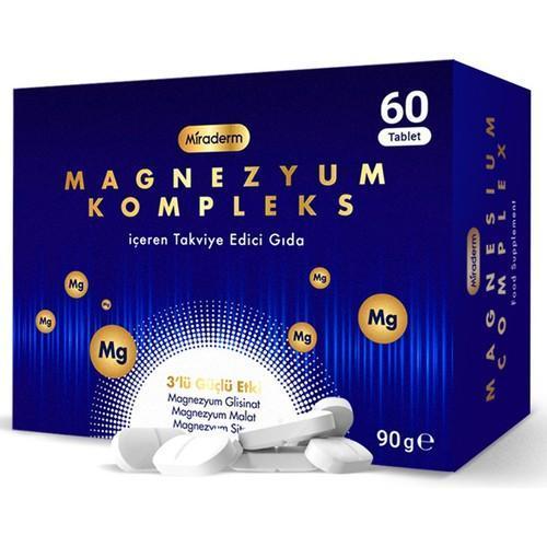Mıraderm Magnezyum Complex 60 Kap
