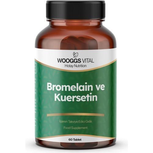 Wooggs Vıtal Bromelaın Ve Kuersetın Iteg 60 Tablet