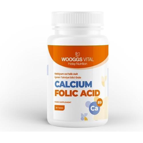 Wooggs Vıtal Calsıyum Ve Folık Asıt Iteg 60 Tablet