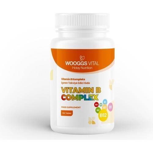Wooggs Vıtal Vıtamın B Kompleks Iteg 120 Tablet