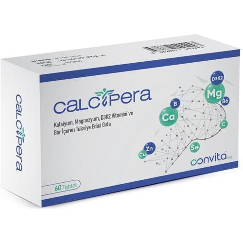 Calcıpera Kalsıyum Magnezyum D3K2 60 Tb