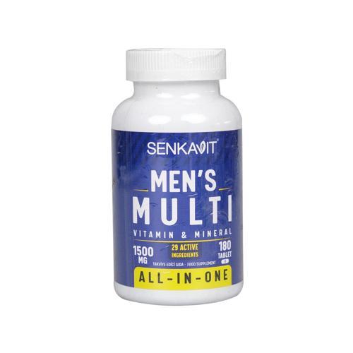Senkavit Men'S Multivitamin Ve Multimineral Complex 180 Tablet
