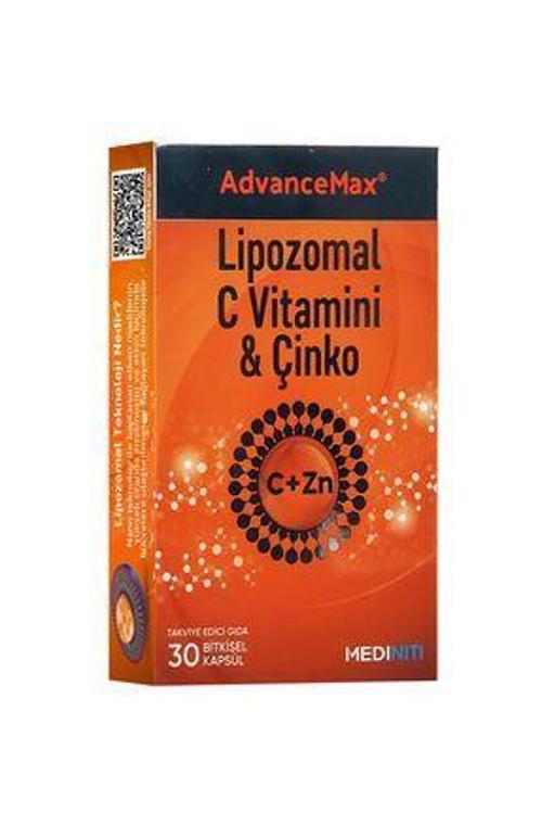Advancemax Beauty Lıpozomal Hyaluronık Asıt Keratın Bıotın Cınko 30 Kapsul