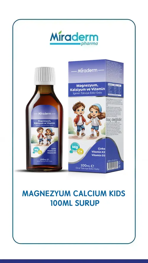 Magnezyum Calcıum Kıds 100Ml Srp.